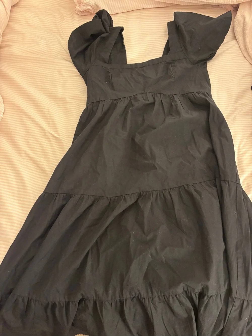 Abercrombie and Fitch long black maxi dress